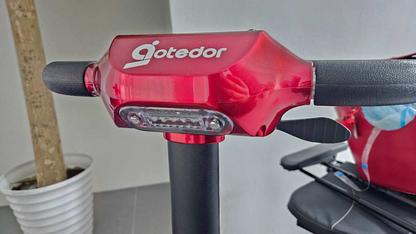 Top control panel (including front light plastic cover)&Pair of frame plugs