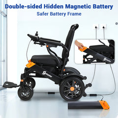 Aotedor 212 – Lightweight Dual-Battery Wheelchair