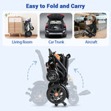 Aotedor 212 – Lightweight Dual-Battery Wheelchair