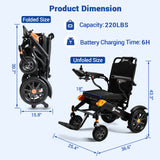 Aotedor 212 – Lightweight Dual-Battery Wheelchair