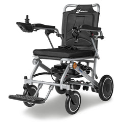 Aotedor A07J-Renew Foldable Electric Wheelchair – 15-Mile Range, All-Terrain Lightweight Power Chair, Airline Approved, Open-Box