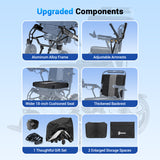 Aotedor 5526 - Dual Battery Long-Range Wheelchair