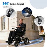 Aotedor 5526 - Dual Battery Long-Range Wheelchair