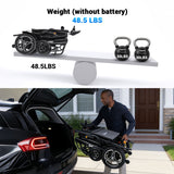 Aotedor 5526 - Dual Battery Long-Range Wheelchair