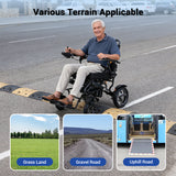 Aotedor 5526 - Dual Battery Long-Range Wheelchair