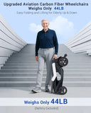 Aotedor P2 Full Carbon Fiber Power Wheelchair