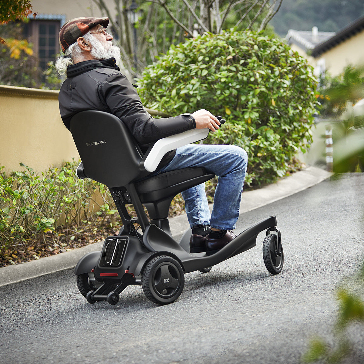 Aotedor-P2 Ultra-Light Portable Electric Wheelchair – Powerful, Safe & Comfortable