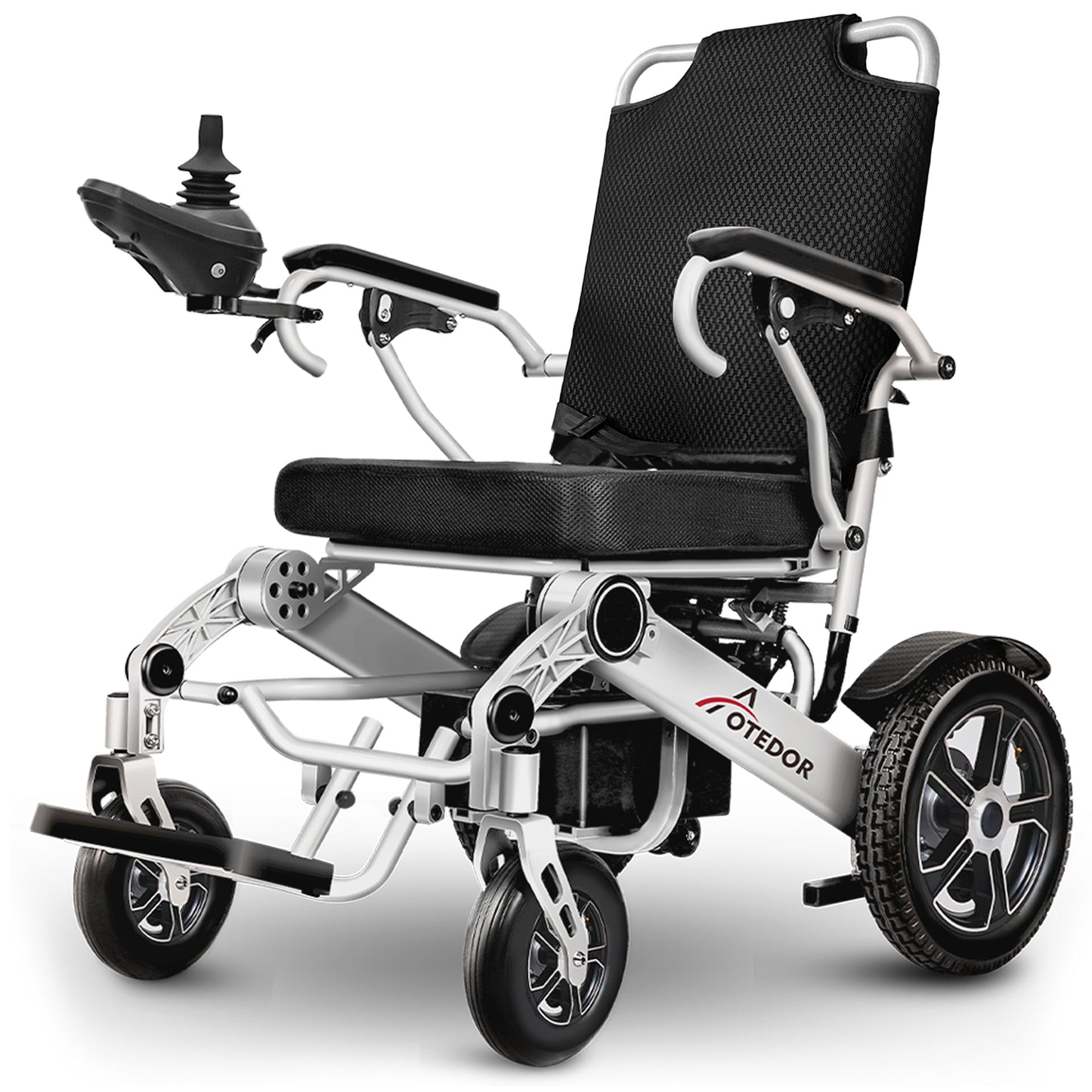 [2025 Upgrade] Aotedor 203 -30 Miles Long Travel Range, Electric Wheelchair for Adults Power Wheelchairs Lightweight Foldable All Terrain Motorized Wheelchair for Seniors Compact Portable Airline Approved