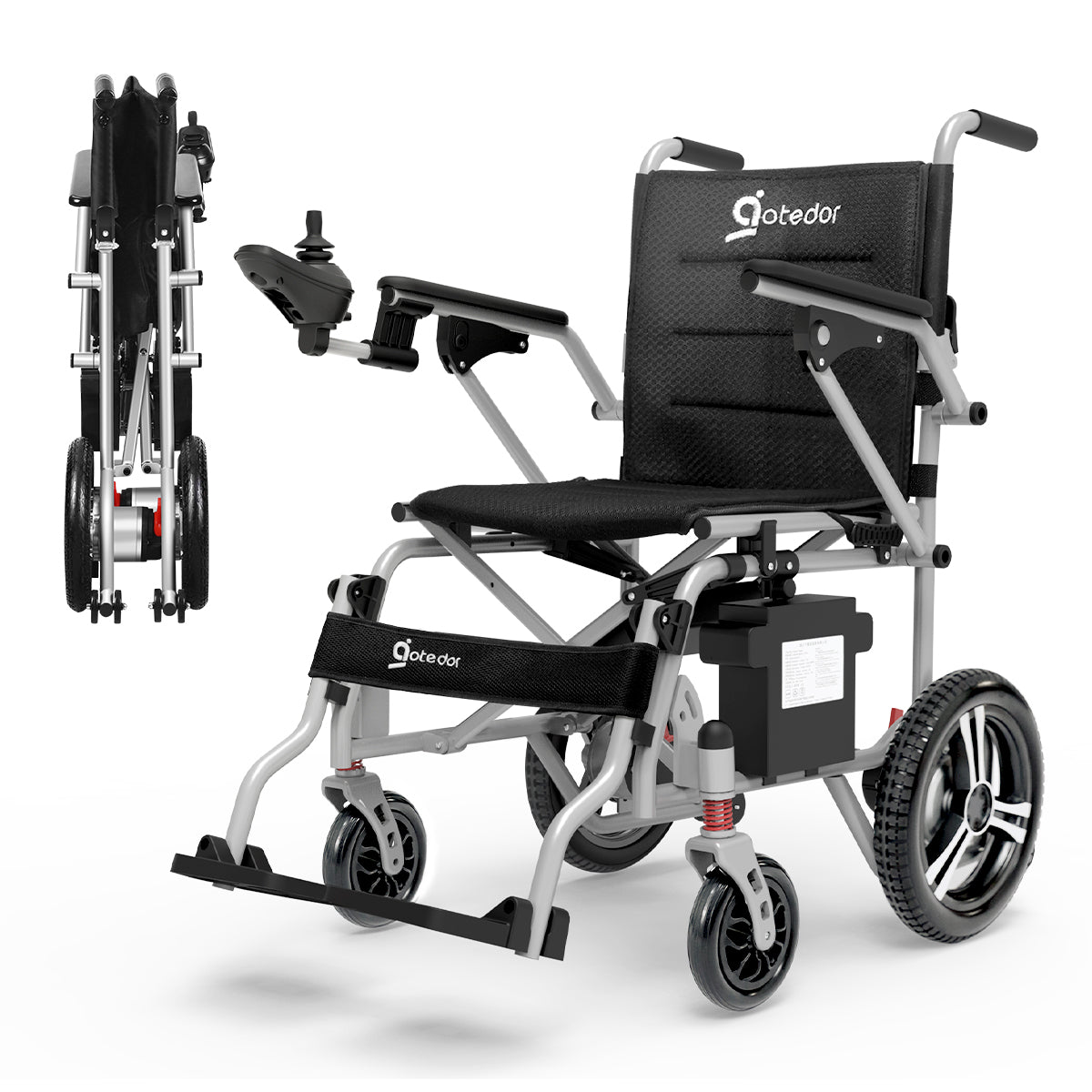 Aotedor-205 Folding Power Wheelchair 24AH with Airline Approval