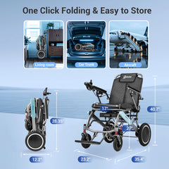 Aotedor 220S Lightweight  power wheelchair