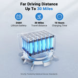 Aotedor 203 – 30 Miles Long-Range Folding Power Wheelchair