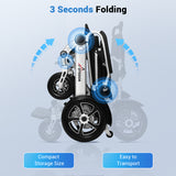 Aotedor 203 – 30 Miles Long-Range Folding Power Wheelchair