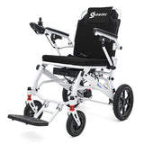 [Used] Aotedor 220 Electric Wheelchair – 22-Mile Range, Foldable Lightweight Power Chair for Adults, Open Box Condition (Black)