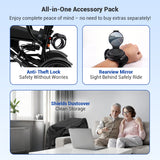 Aotedor 213 – 30-Mile Carbon Fiber Electric Wheelchair