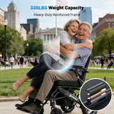Aotedor 5526 - Dual Battery Long-Range Wheelchair