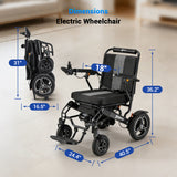 Aotedor 5526 - Dual Battery Long-Range Wheelchair