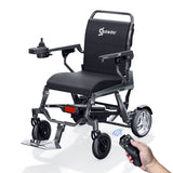 Used Aotedor K01 - 30lbs,Lightweight Carbon Fiber Electric Wheelchair Foldable,  All Terrain, Remote Control, Airline Approved