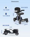 Aotedor P2 Full Carbon Fiber Power Wheelchair