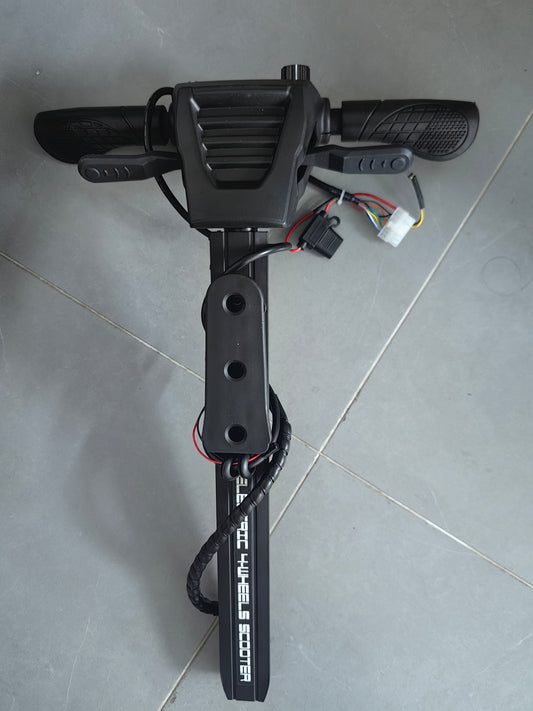 Replacement Steering Column for AM985 Mobility Scooter – Durable Handlebar Assembly with Wiring Harness