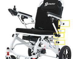 Aotedor 220 Power Wheelchair Replacement Screws – Special Order
